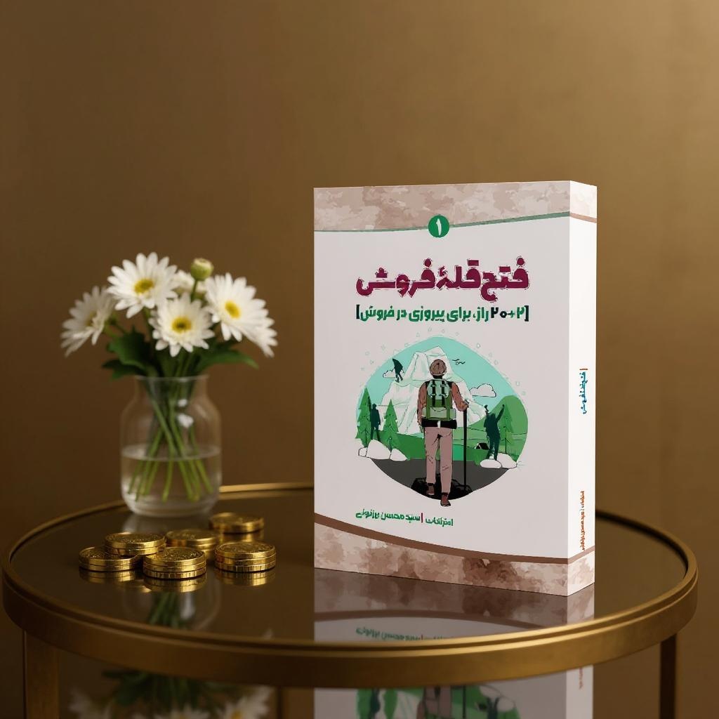 سید محسن برزنونی آموزش کسب و کار در کتاب فتح قله فروش